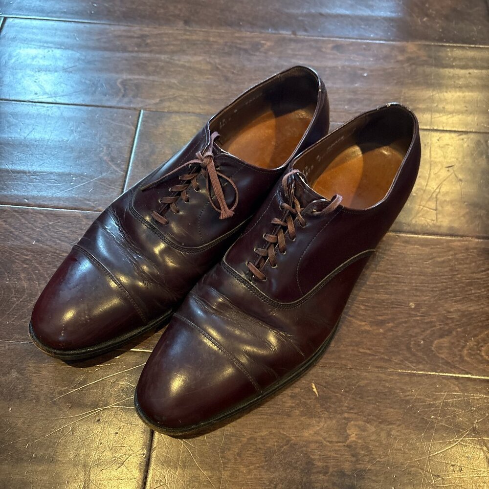 Allen Edmonds Park Avenue oxford dress shoes